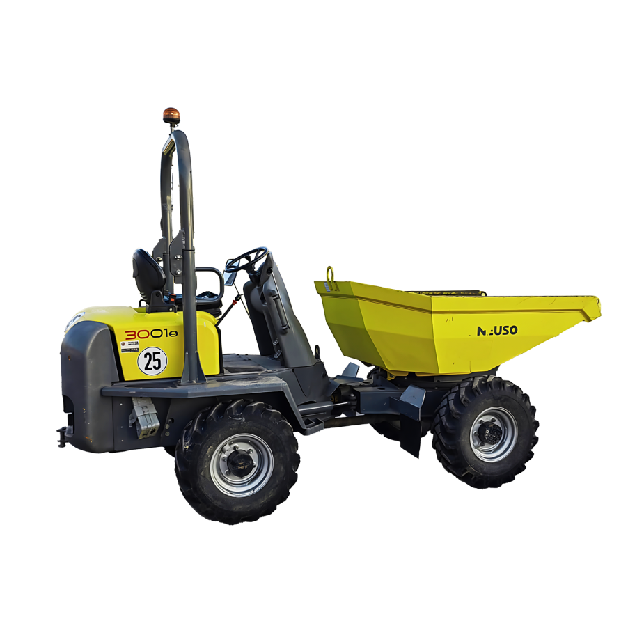 BMK Baumaschinen Services - Wacker Neuson 3001 Minidumper für schwere Lasten und effiziente Materialbewegung in Wien und Niederösterreich