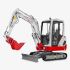 BMK Baumaschinen Services - Takeuchi TB 225 Minibagger für effiziente und präzise Bauprojekte in Wien und Niederösterreich