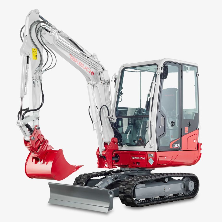 BMK Baumaschinen Services - Takeuchi TB 228 A / TB 230 A Minibagger für präzise und effiziente Bauarbeiten in Wien und Niederösterreich